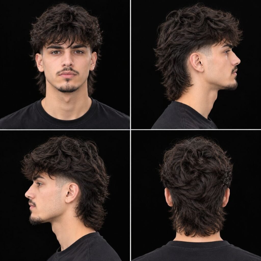 Shaggy Mid Taper Mullet