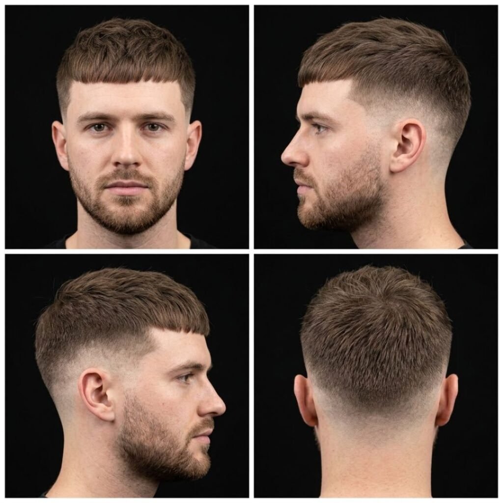 Short Burst Fade French Crop