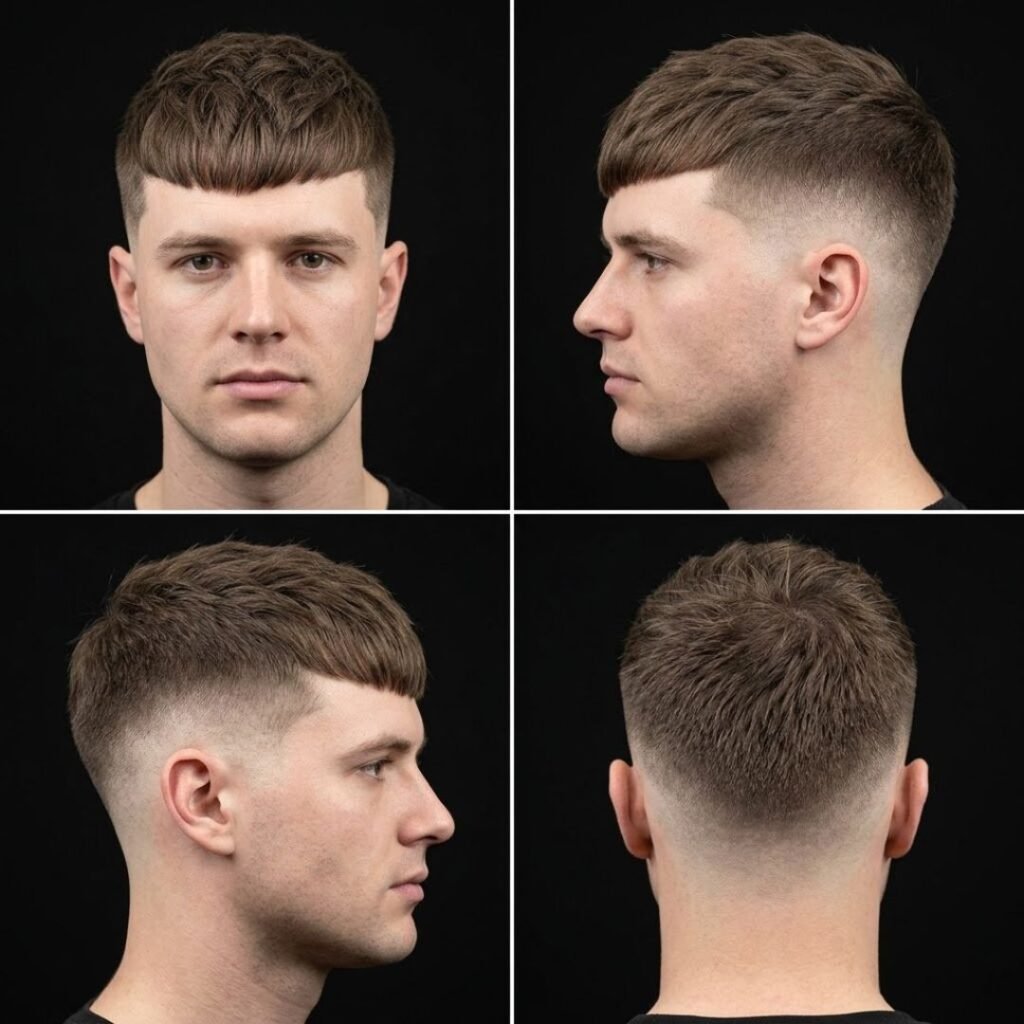 Skin Burst Fade French Crop