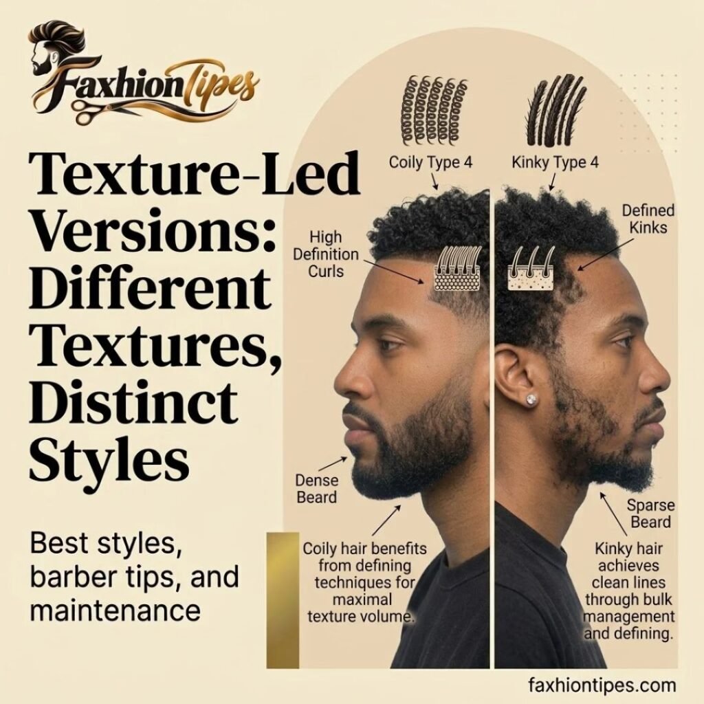 Texture-led versions
