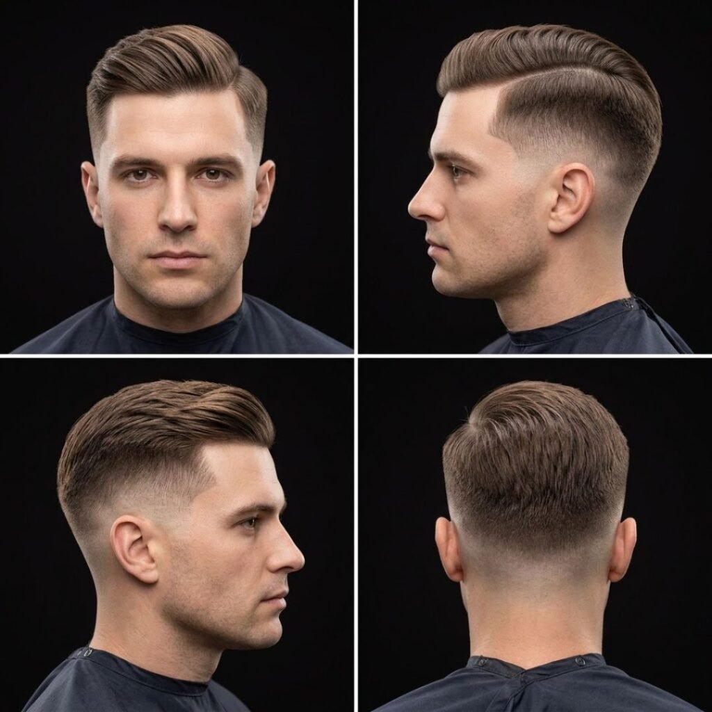 Undercut Comb Over