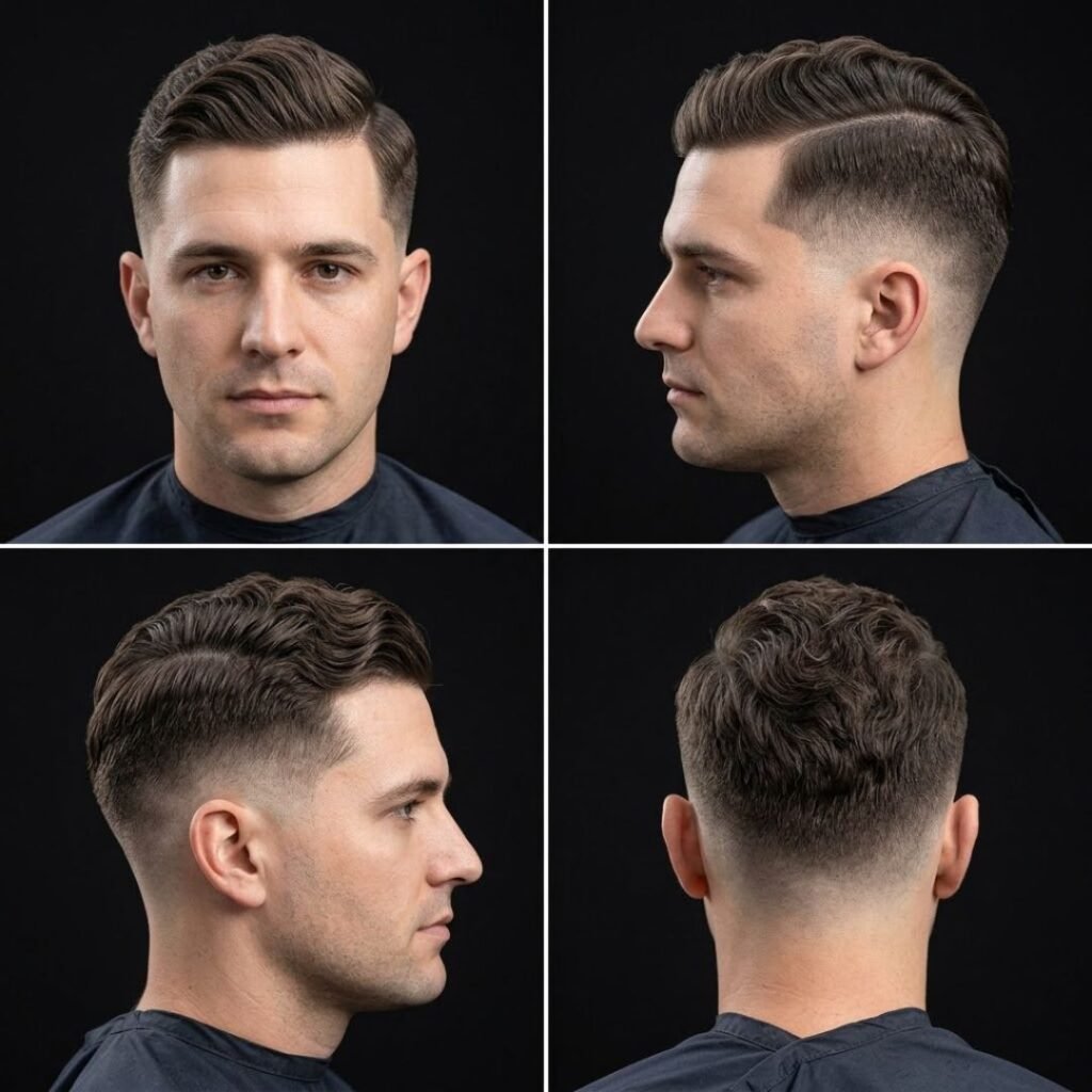 Wavy Comb Over