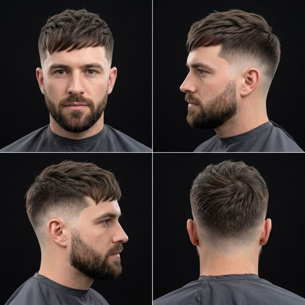 Which Face Shape Suits a Tapered Fringe?