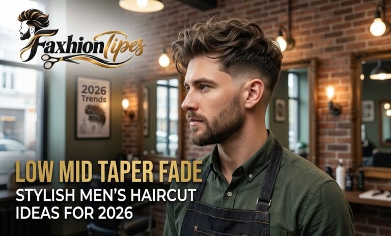 Low Mid Taper Fade